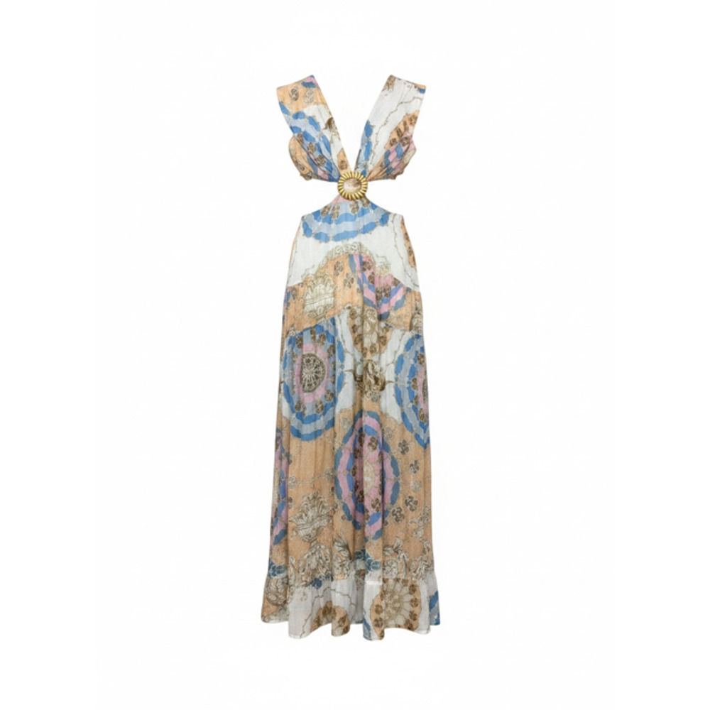 The "Bohemian Bay" Cut Out Maxi by Chicways - Large - Picture 2 of 4
